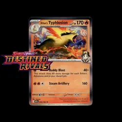 Pokemon TCG Ethan's Typhlosion 034/182 | Destined Rivals | Holo Rare | NM - Image 1