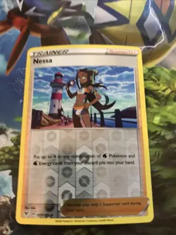 Pokemon - Nessa - 157/185 - Reverse Holo - Vivid Voltage - NM/M - New - Image 1