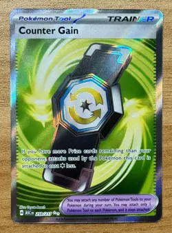 Pokemon Counter Gain 259/217 Ascended Heroes Full Art Ultra Rare TCG - NM/Mint - Image 1