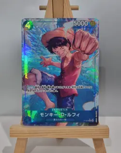 Monkey.D.Luffy (P-055) (V.2) Alt Art One Piece TCG Japanese - Image 1
