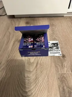 One Piece OP14 Azure Sea’s Seven Booster Box + Dash Pack - Unsealed - Image 2