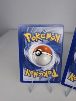 Poliwag 59/102 Poliwhirl 38/102 Base Set ERROR MISCUT Vintage Pokemon Cards. - Image 5