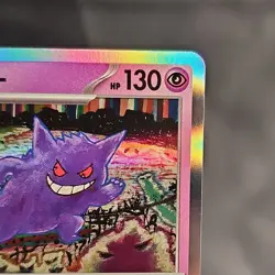 Pokemon Gengar Rare Holo 094/165 SV2a Card 151 Japanese Tomokazu Komiya 2023 NM - Image 3