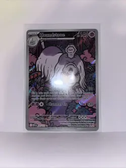 Pokemon TCG Houndstone Mega Evolution: Base Full Art Rare Card 145/132 - Image 1