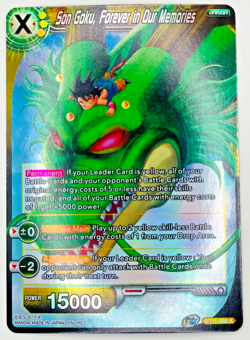 Son Goku, Forever in Our Memories | 2nd Ed. Foil | Dragon Ball Super Card | NM - Image 1