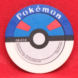 Gliscor Pokemon Battle Coin 08-018 Rare 2009 Vintage Nintendo Japanese F/S - Image 2