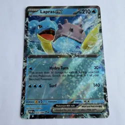 Pokemon TCG Lapras ex 22/88 Double Rare ME: Perfect Order Pack Fresh / NM Card - Image 1