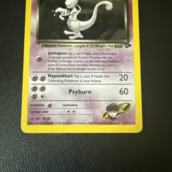 Pokemon TCG Rockets Mewtwo Gym Challenge Holo Card 14/132 1999 WOTC - LP/NM - Image 2