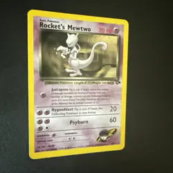 Pokemon TCG Rockets Mewtwo Gym Challenge Holo Card 14/132 1999 WOTC - LP/NM - Image 4