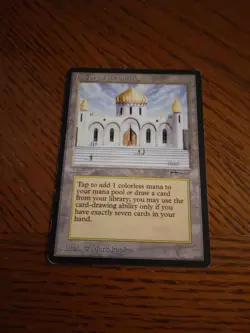 Magic the Gathering MTG Library of Alexandria Arabian Nights - Image 1