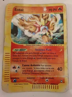 ENTEI H8/H32 holo rare pokemon ITA - Image 1