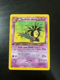 Carte Pokemon : Noadkoko Obscur 33/105 Edition 1 Neo Destiny Wizards Francais - Image 1