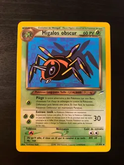 Carte Pokemon : Migalos Obscur 17/105 Neo Destiny Edition 2 Francaise - Image 1