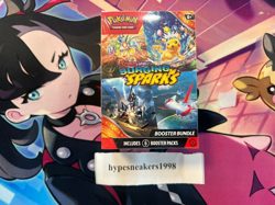 Pokemon TCG Surging Sparks Booster Bundle (6 Packs) Factory Sealed! - Image 1