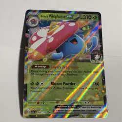 Pokemon Erika's Vileplume ex 003/217 Double Rare - Ascended Heroes Holo - Image 1