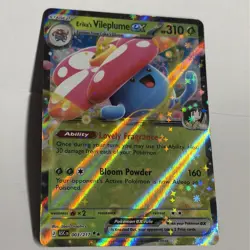 Pokemon Erika's Vileplume ex 003/217 Double Rare - Ascended Heroes Holo - Image 2