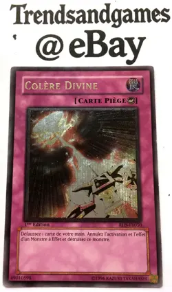 YUGIOH - COLERE DIVINE - RDS-FR050 - 1ST ED. - ULTIMATE RARE - NEAR MINT - FR - Image 1