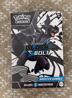 Pokemon TCG: Scarlet & Violet: Black Bolt Booster Bundle - Brand New Sealed - Image 1
