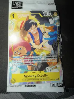 One Piece Monkey D Luffy OP10-111 Welcome Pack 2026 Vol 1 English Full Art Promo - Image 1