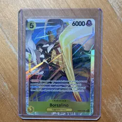 Bandai One Piece CCG Borsalino EB04-058 Special Holo 5 Cost 6000 Power - Image 1