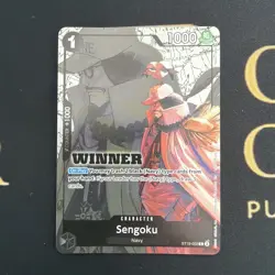 ST19-002 Sengoku Tournament Pack 2025 Vol.3 Winner Promo One Piece TCG English - Image 1