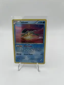 Suicune (Cosmos Holo) BREAKpoint 30/122 Rare Pokemon Card MP - Image 1