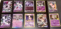 Lot of 10 Pokemon TCG Mew/Mewtoo Holo Cards NM Condition - Image 1