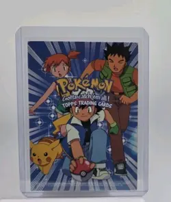 Checklist - TOPPS BLACK Logo - The First Movie - NON-Holo - POKEMON CARD - Image 1