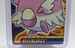 Pokemon Card - Blissey #242 - Johto Series - Topps - Image 3