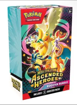 Mega Evolution: Ascended Heroes - Booster Bundle - Pokemon TCG Trading Card Game - Image 1