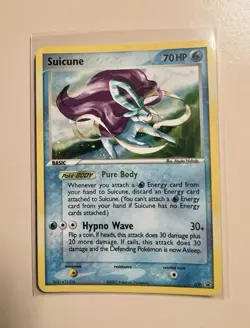 💫 Suicune 030 Holo Black Star Promo LP 2005 Nintendo Pokemon NM Card! - Image 1