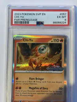 Chi-Yu - 057 (Prerelease) 057 Sv: Scarlet & Violet Promo Cards Holo Psa 6 - Image 2