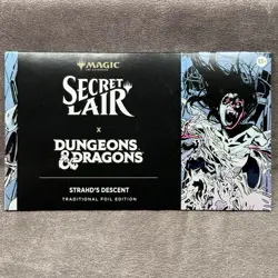 MTG Secret Lair x Dungeons & Dragons Strahd’s Descent Foil SLD New Sealed - Image 1