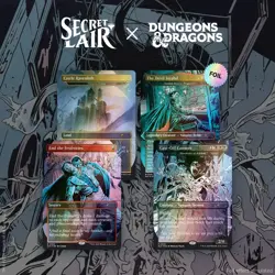 MTG Secret Lair x Dungeons & Dragons Strahd’s Descent Foil SLD New Sealed - Image 2