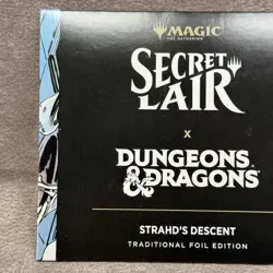 MTG Secret Lair x Dungeons & Dragons Strahd’s Descent Foil SLD New Sealed - Image 3