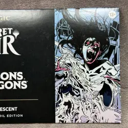 MTG Secret Lair x Dungeons & Dragons Strahd’s Descent Foil SLD New Sealed - Image 4