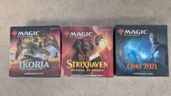 MTG Prerelease Pack Lot x3 SEALED Ikoria Strixhaven Lorehold Core 2021 New - Image 1