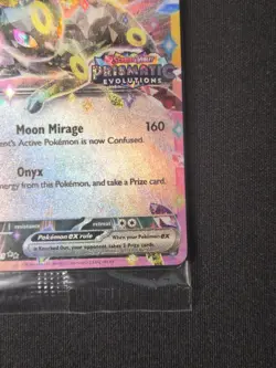 Pokemon Umbreon ex Prismatic Evolutions 060/131 Holo Promo 2025 Sealed NM - Image 3