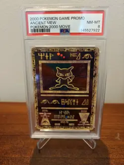 2000 Pokemon Game Promo ANCIENT MEW Pokemon Movie NM-MT PSA 8 - Image 1