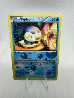 Piplup RC6/RC25 Legendary Treasures 2013 Holo Uncommon Pokemon TCG Card - Image 1