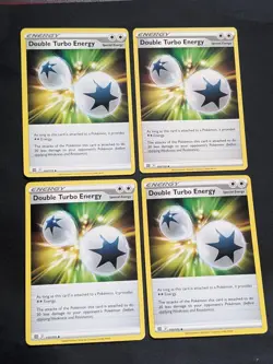4x Double Turbo Energy 151/172 x4 - Brilliant Stars - Pokemon TCG - Playset - NM - Image 1