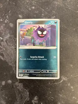 Gastly 048/088 Reverse Holo Pokemon TCG Card Free Ship - Image 1