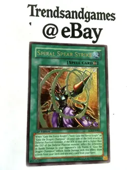 YUGIOH - SPIRAL SPEAR STRIKE - FET-EN043 - ULTIMATE - NEAR MINT FLAMING ETERNITY - Image 2
