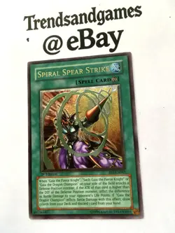 YUGIOH - SPIRAL SPEAR STRIKE - FET-EN043 - ULTIMATE - NEAR MINT FLAMING ETERNITY - Image 3