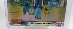 The Battle Renewed Pokemon Topps Mewtwo Strikes Back BLUE LOGO - Image 3