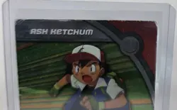 2000 Topps Pokemon TV Series 2 Ash Ketchum #HV1 Holo Foil Blue Logo 1st Print - Image 2