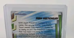 2000 Topps Pokemon TV Series 2 Ash Ketchum #HV1 Holo Foil Blue Logo 1st Print - Image 5