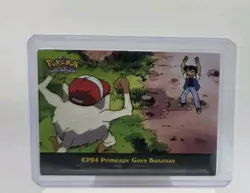 2000 Pokemon TV Animation Series 2 #EP24 Primeape Goes Bananas Blue Logo - Image 1