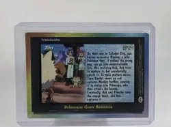 2000 Pokemon TV Animation Series 2 #EP24 Primeape Goes Bananas Blue Logo - Image 4