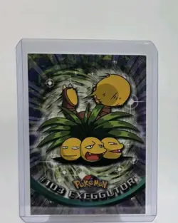 Pokemon Topps Blue Logo Exeggutor #103 - Image 1